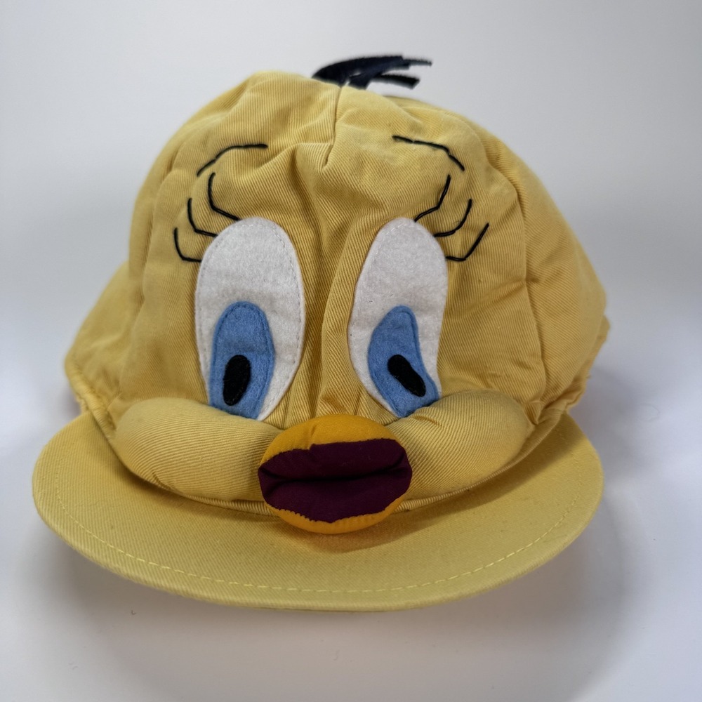 Vtg 1989 Arby's Warner Bros Tweety Bird Novelty Character Hat Looney Tunes Promo